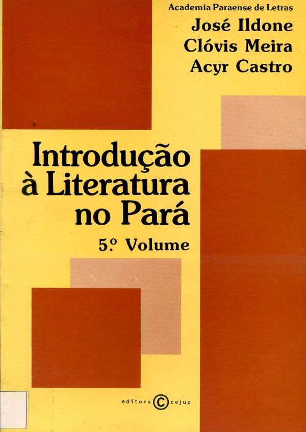 Introdução à Literatura no Pará - 5º volume - 800 MEI